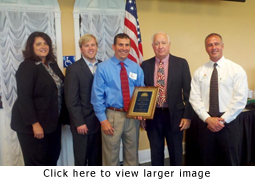 jim walker, town and country citizen of the year award